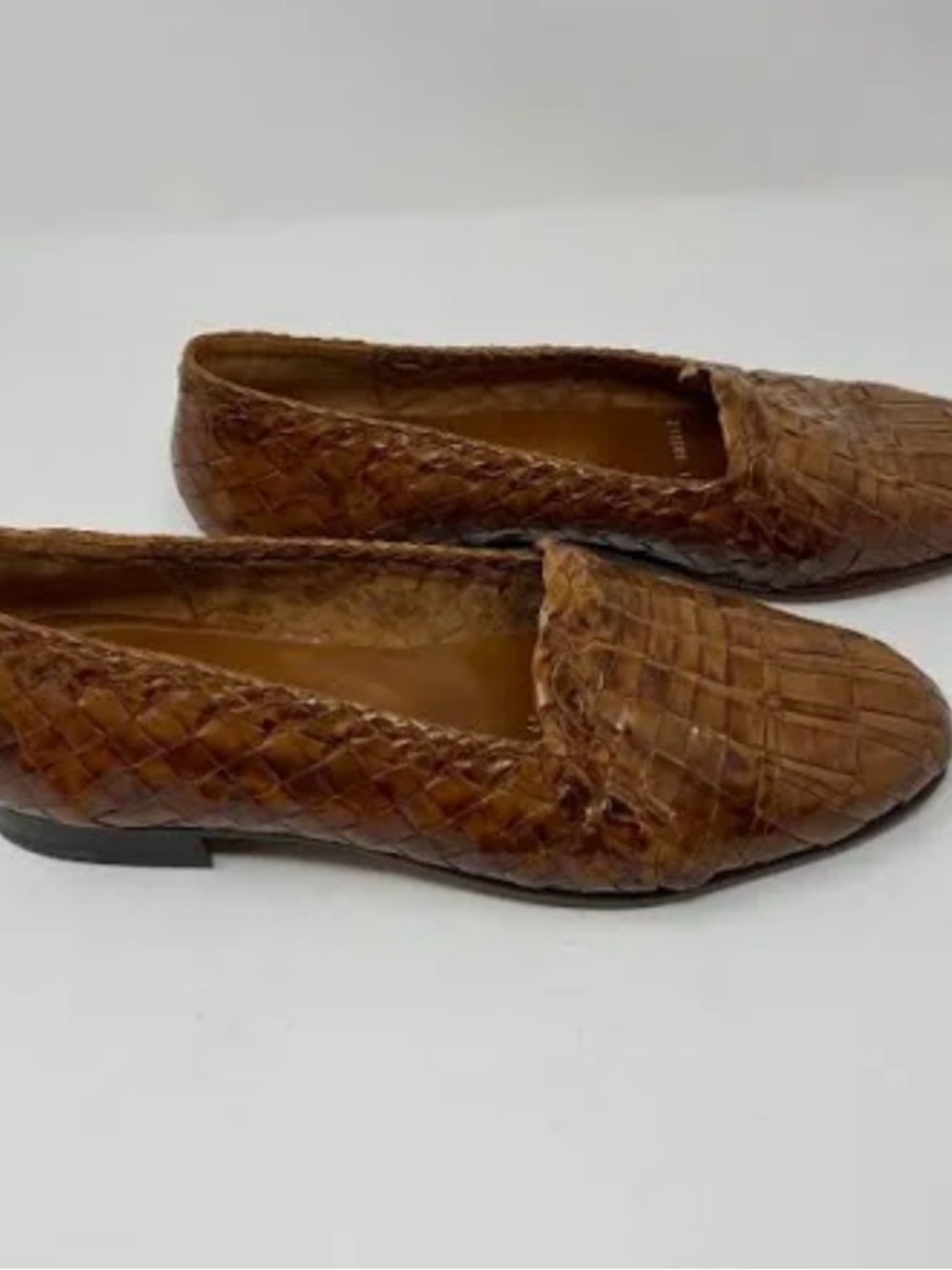 Men’s Luxury Italian Leather Loafers Sz 9 1/2.